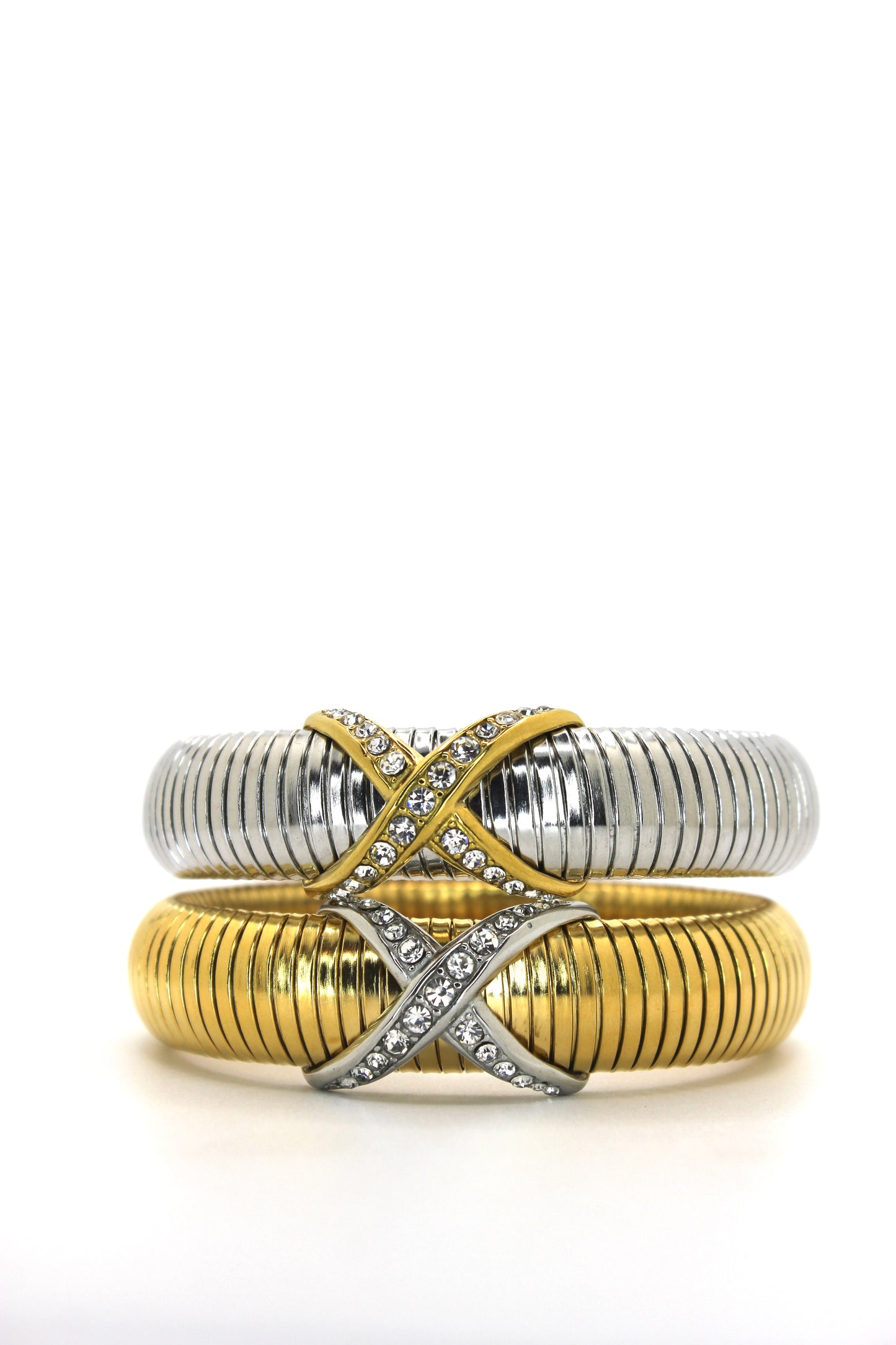 Xenia Cross Silver Bracelet