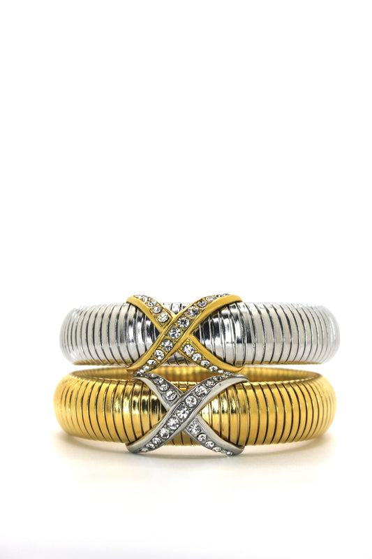 Bracelet Xenia Croisé Doré