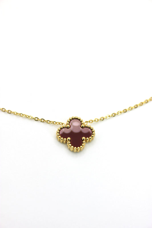 Collier Azhalia Bordeaux
