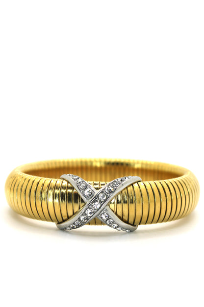 Xenia Cross Silver Bracelet