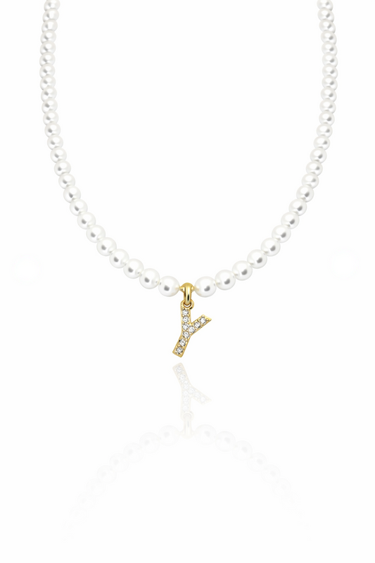 Collier charms - Initial Glow